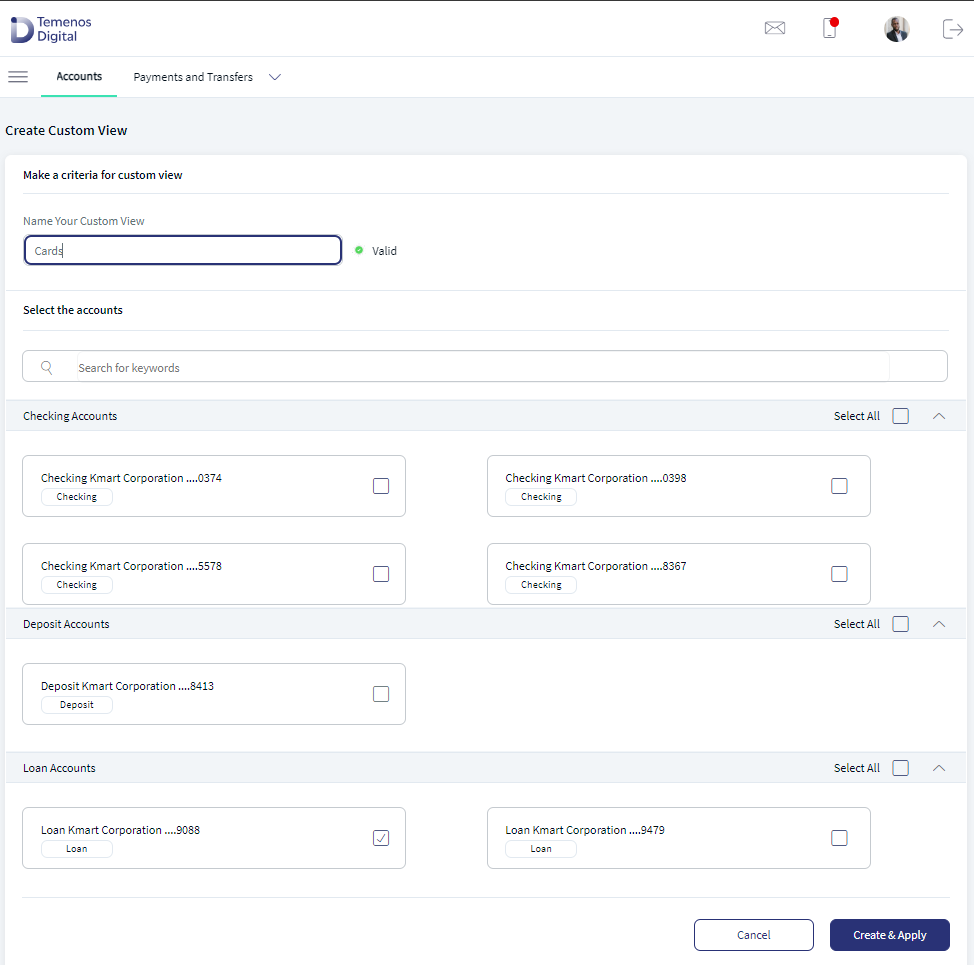 Create Custom View